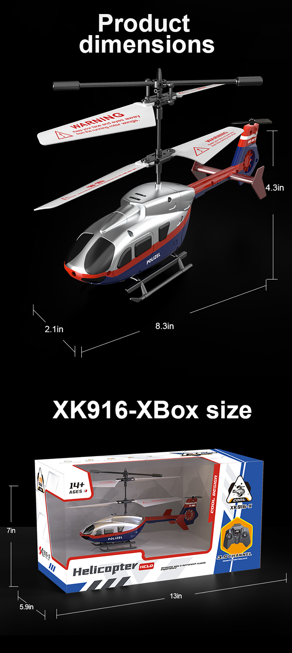 XK916-35CH-Stoszligfestes-Wiederaufladbares-Ferngesteuertes-Hubschrauber-Spielzeug-1996878-7